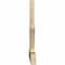 Ekena Millwork Saratoga Rough Sawn Timber Gable Bracket, Douglas Fir, 108"W x 27"H x 2"D x 4"F, 6/12 Pitch GBW108X27X0204SAR00RDF - alternate 2